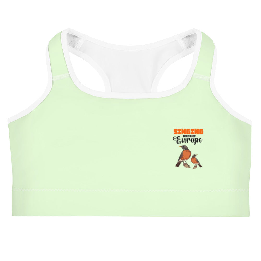 SINGING BIRDS OF EUROPE - Sports bra