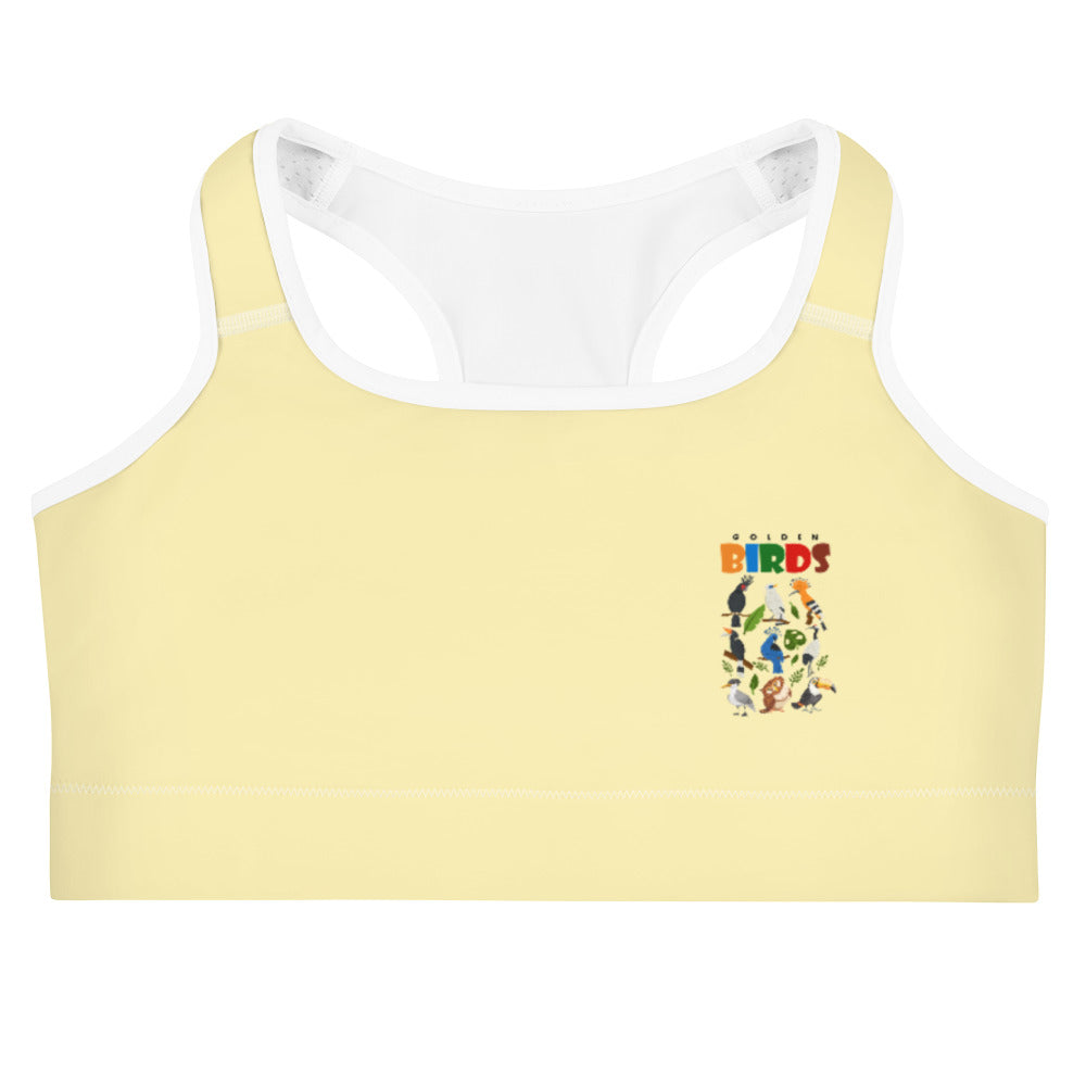 GOLDEN BIRDS - Sports bra