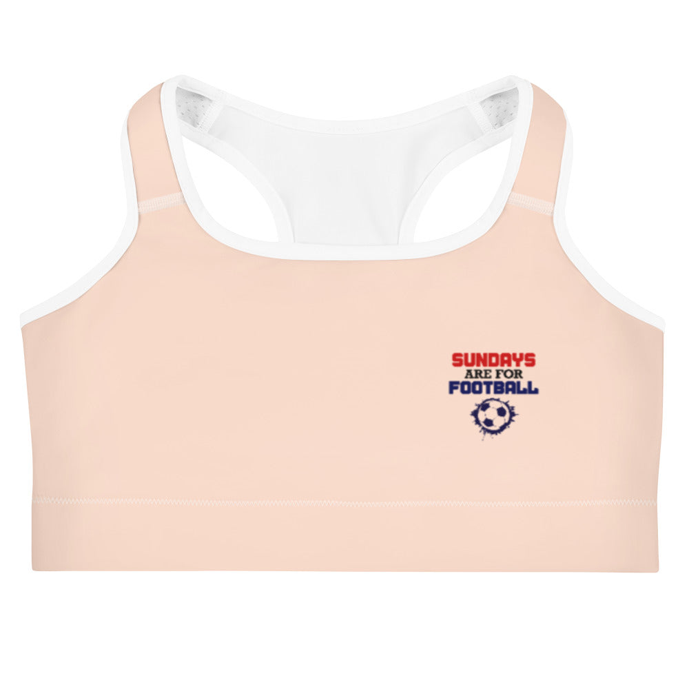 SUNDAYS ARE FOR FOOTBALL - Sports bra