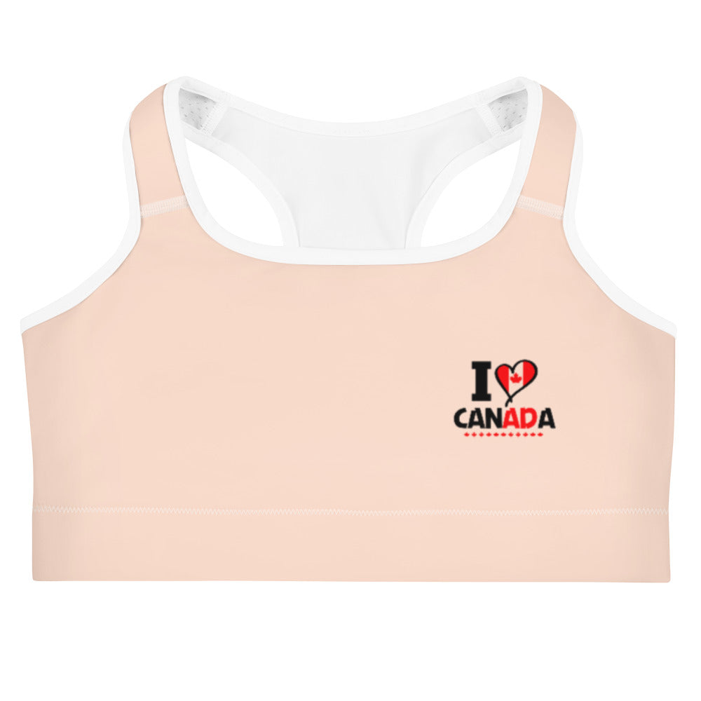 I LOVE CANADA - Sports bra