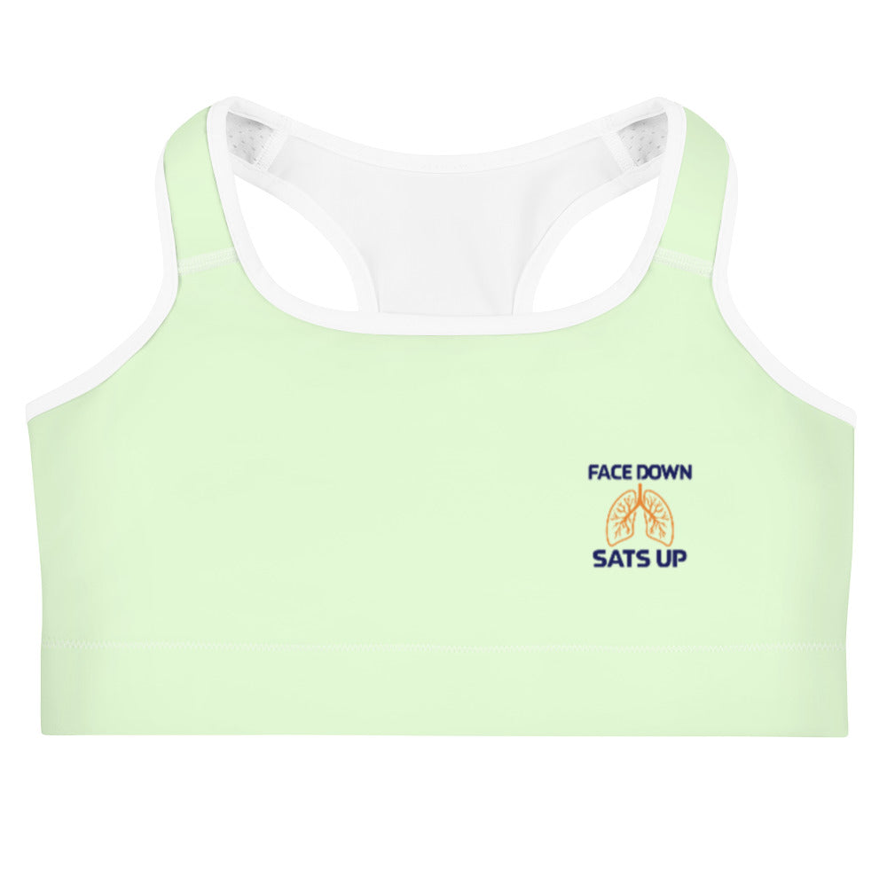 FACE DOWN SATS UP - Sports bra