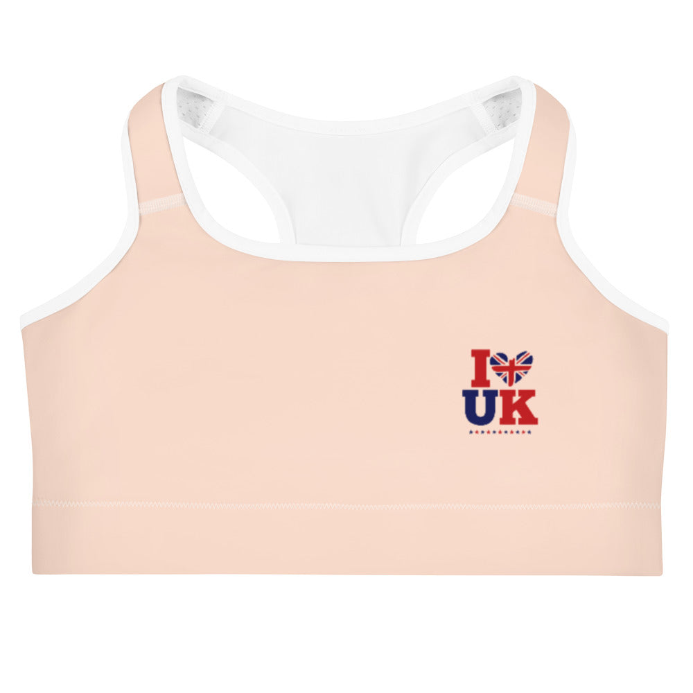 I LOVE UK - Sports bra