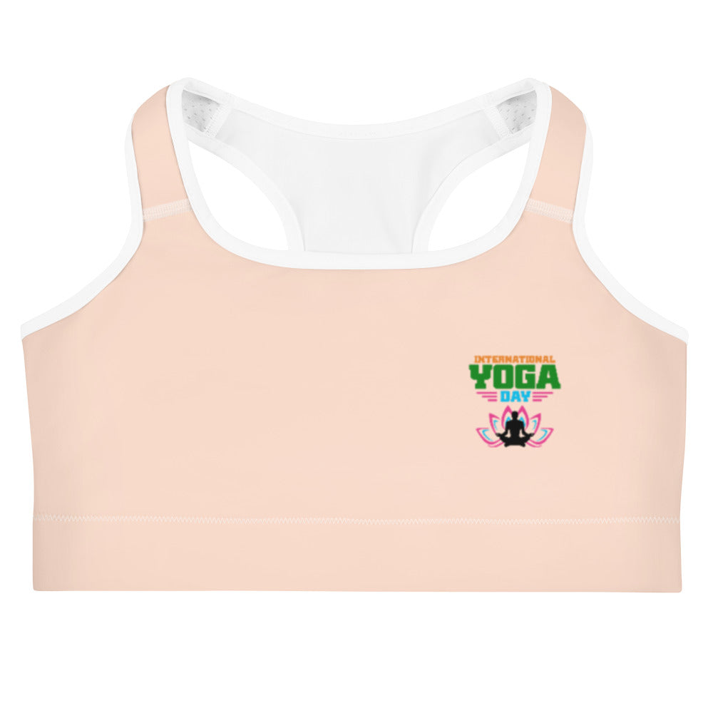 INTERNATIONAL YOGA DAY - Sports bra