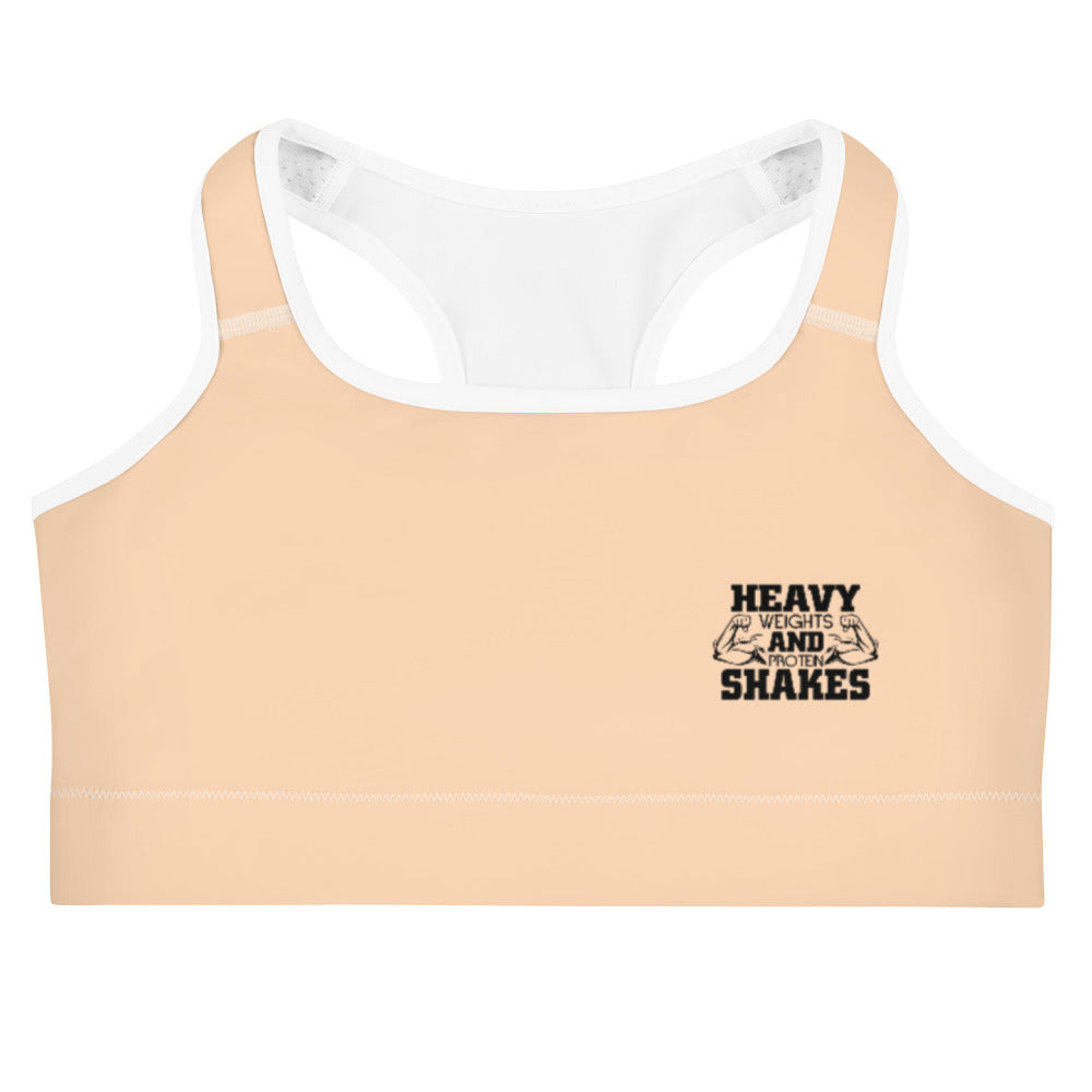 HEAVY WEIGHTS AND PROTEIN SHAKES - Sports bra