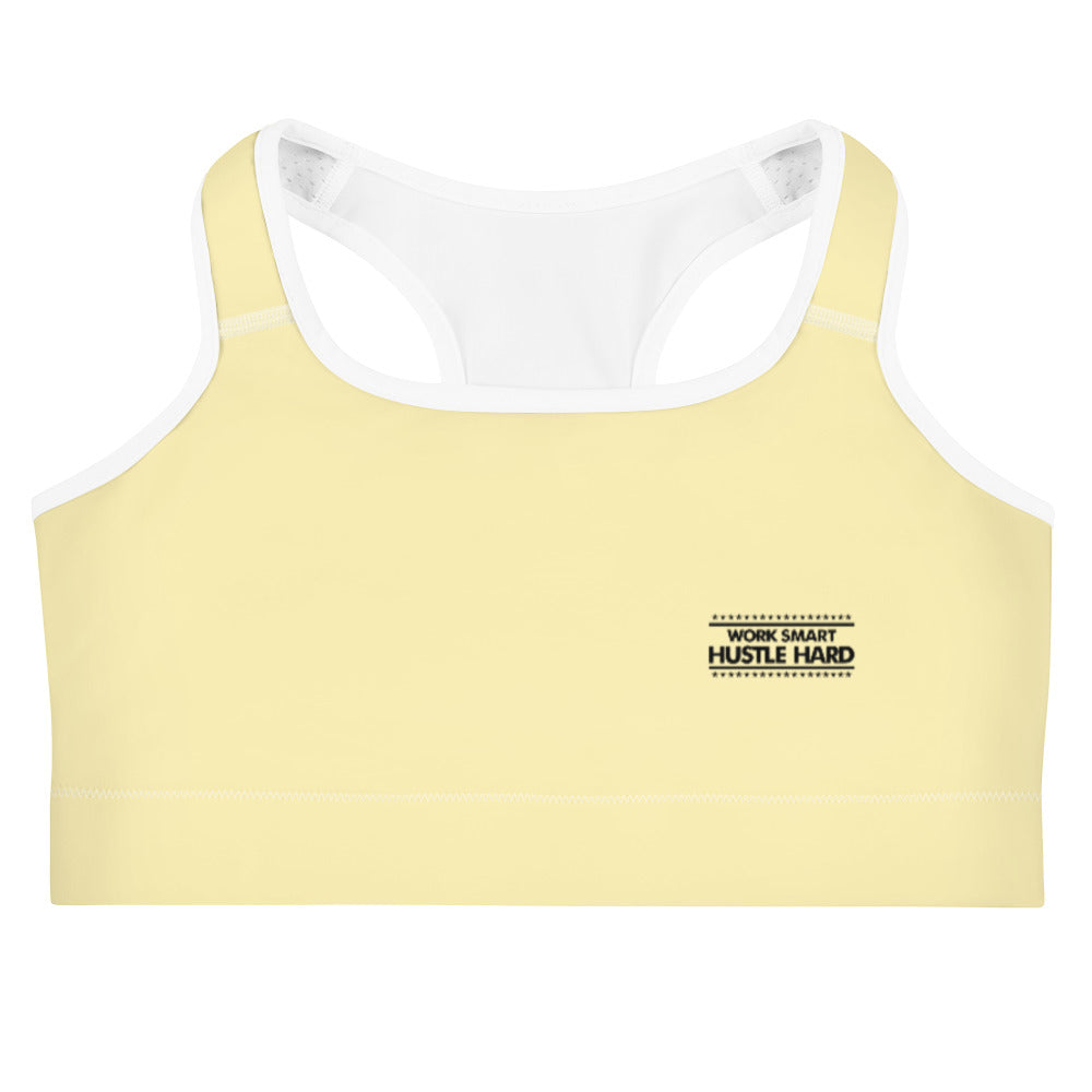 WORK SMART HUSTLE HARD - Sports bra