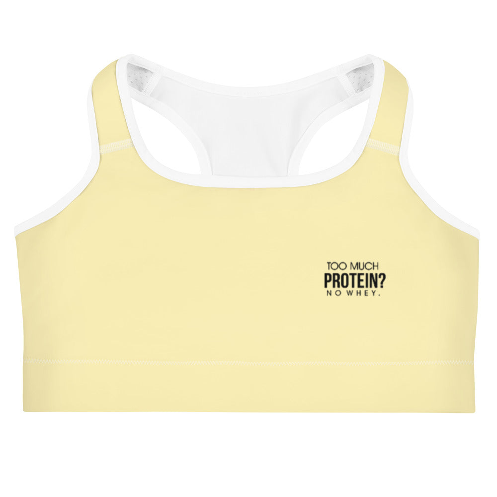 TOO MUCH PROTEIN - Sports bra