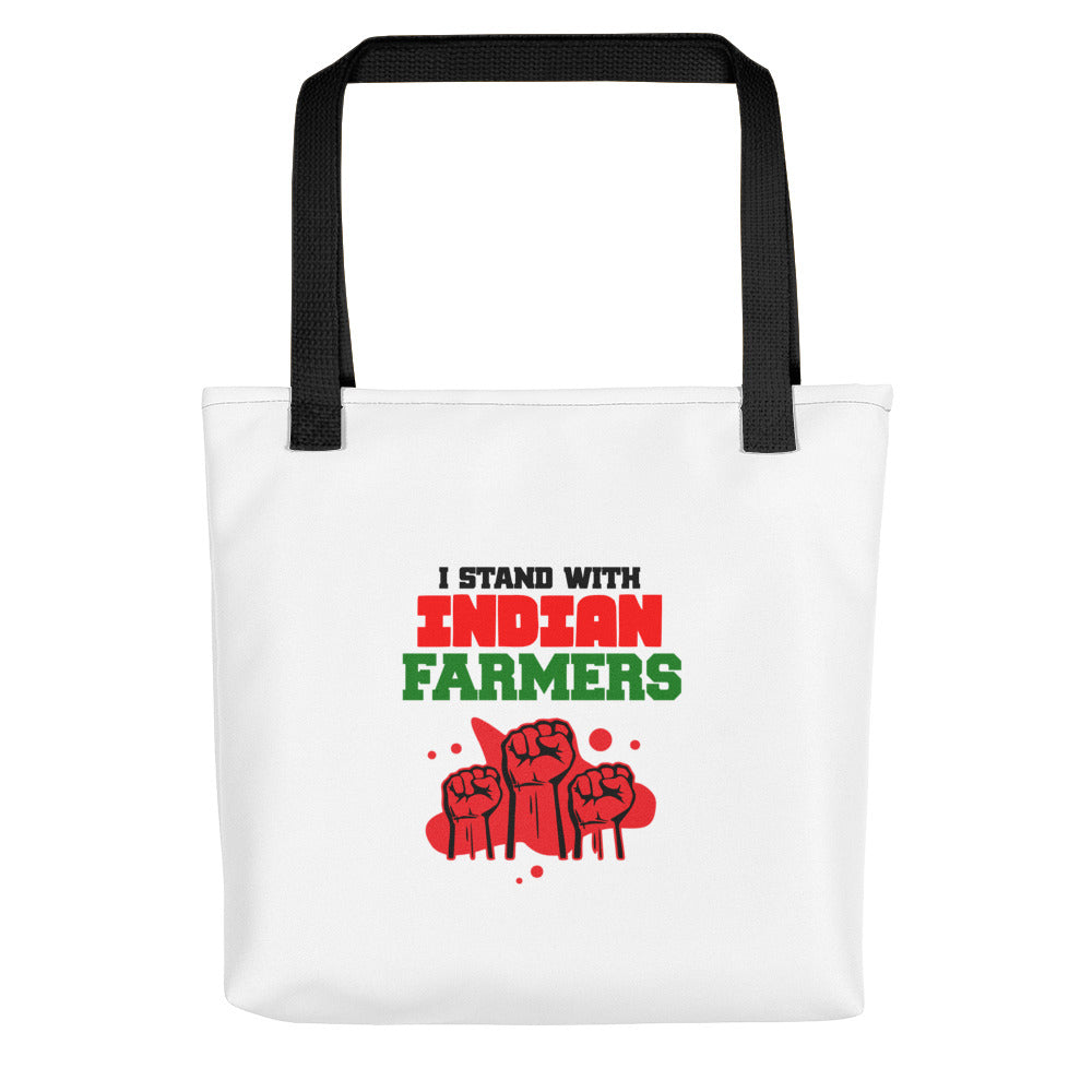 I STAND WITH INDIAN FARMERS - Tote bag