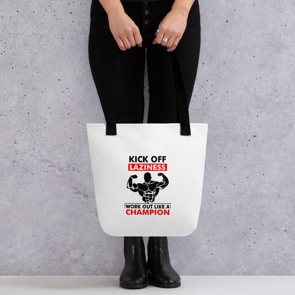 KICK OFF LAZINESS - Tote bag