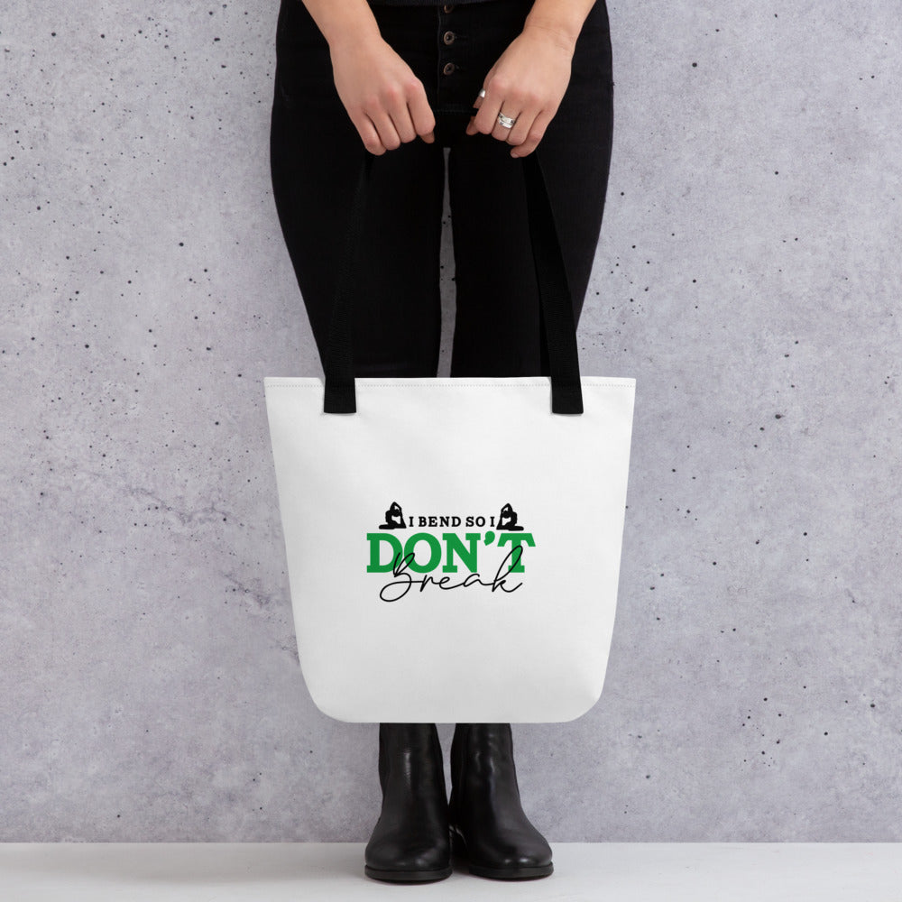 I BEND SO I DON'T BREAK - Tote bag