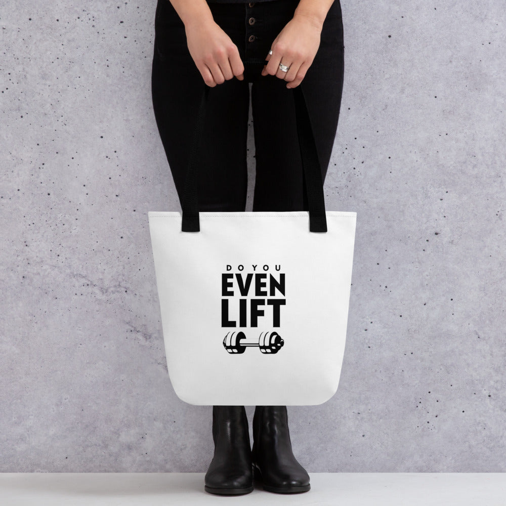 DO YOU EVEN LIFT - Tote bag