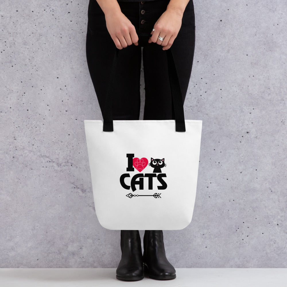 I LOVE CATS - Tote bag