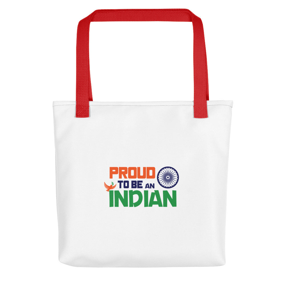 PROUD TO BE AN INDIAN - Tote bag