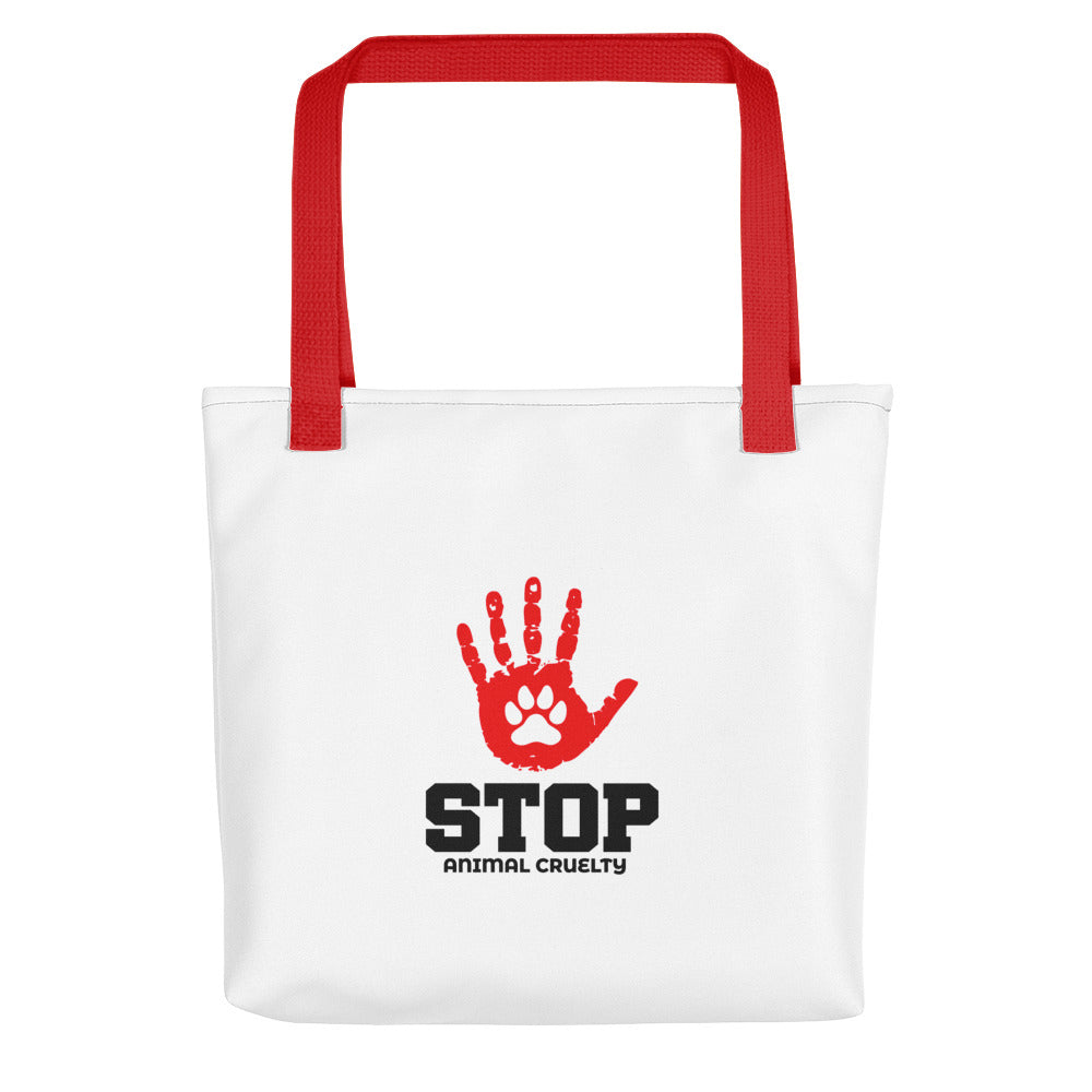 STOP ANIMAL CRUELTY - Tote bag