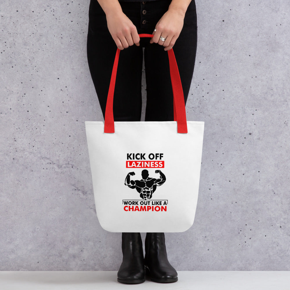 KICK OFF LAZINESS - Tote bag