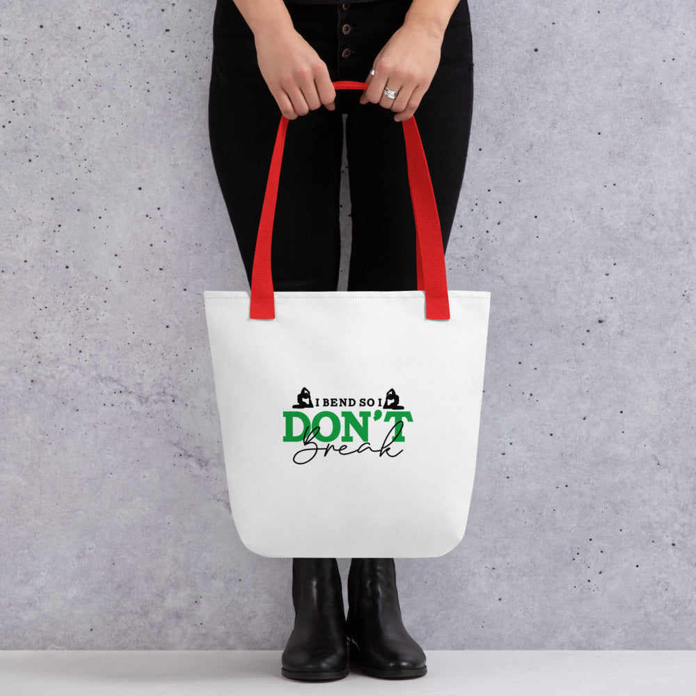 I BEND SO I DON'T BREAK - Tote bag