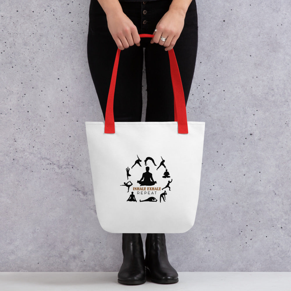 INHALE EXHALE REPEAT - Tote bag