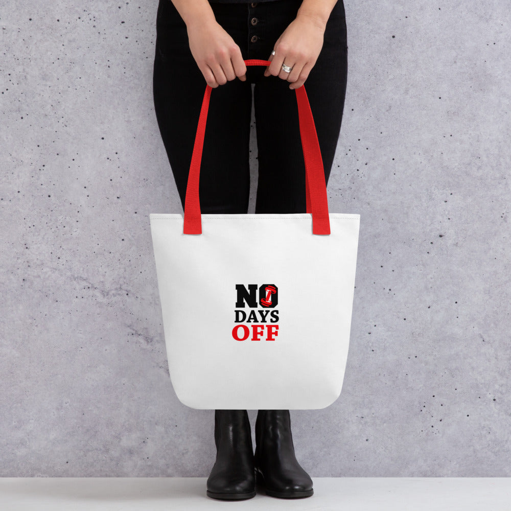 NO DAYS OFF - Tote bag