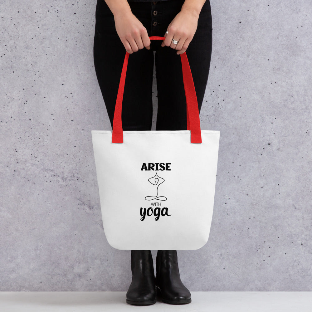 ARISE WITH YOGA - Tote bag