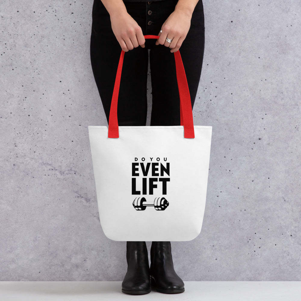 DO YOU EVEN LIFT - Tote bag