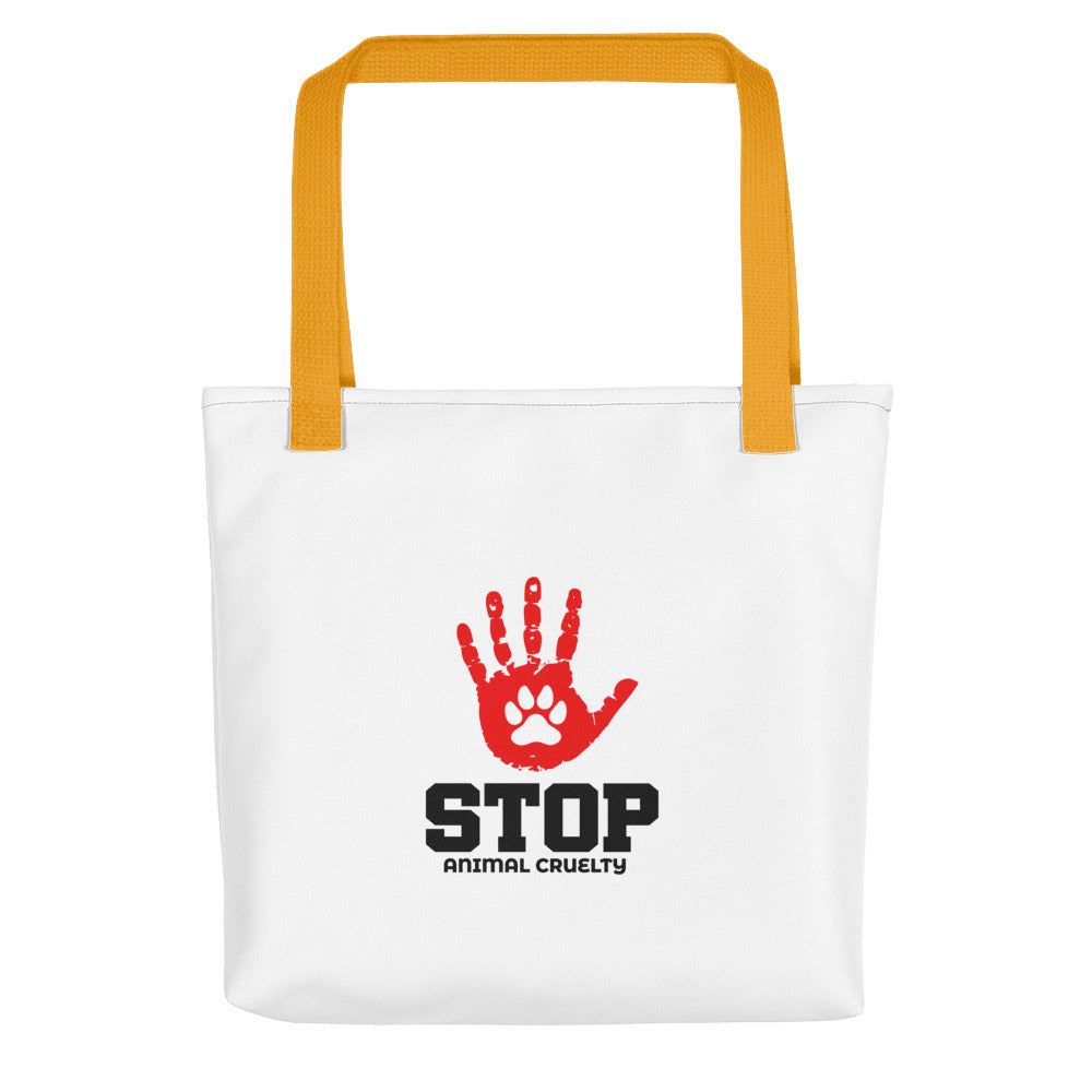 STOP ANIMAL CRUELTY - Tote bag