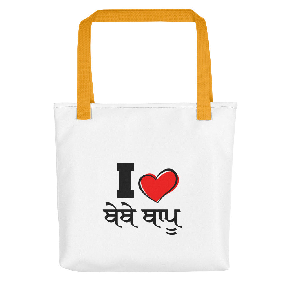 I LOVE BEBE BAPPU - Tote bag