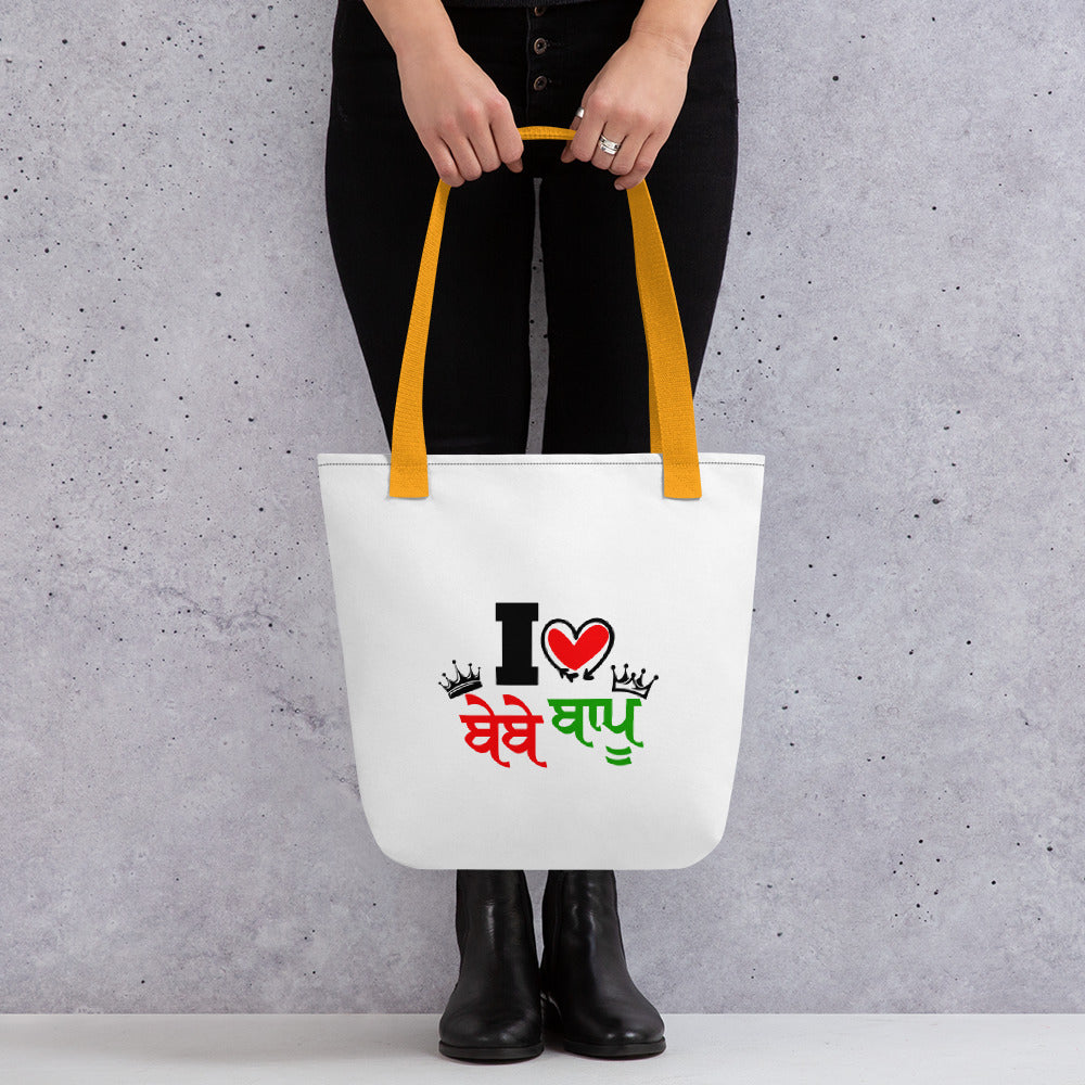 I LOVE BEBE BAPU - Tote bag