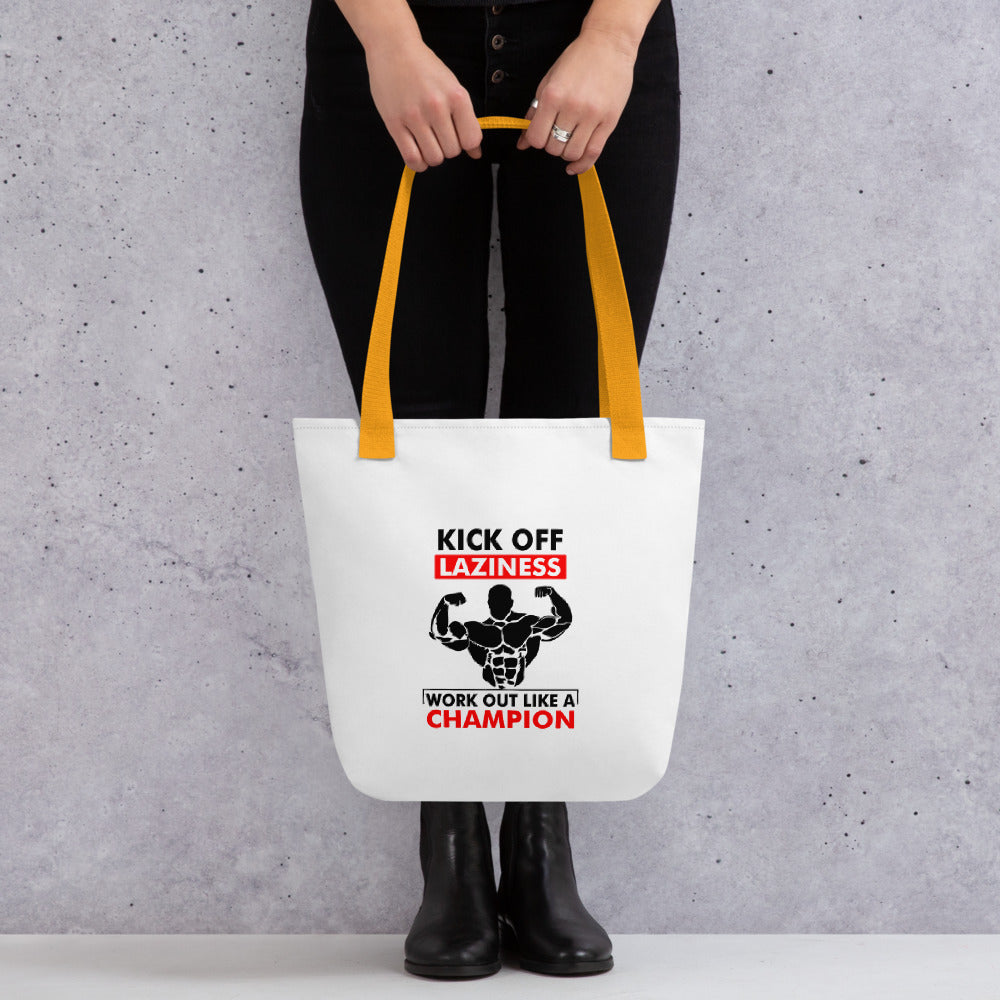 KICK OFF LAZINESS - Tote bag