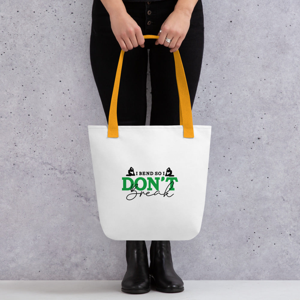 I BEND SO I DON'T BREAK - Tote bag
