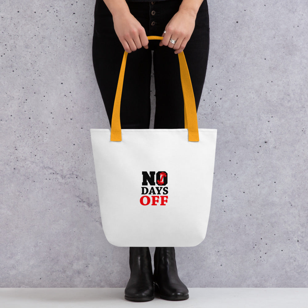 NO DAYS OFF - Tote bag