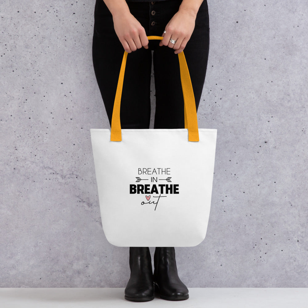 BREATHE IN BREATHE OUT - Tote bag