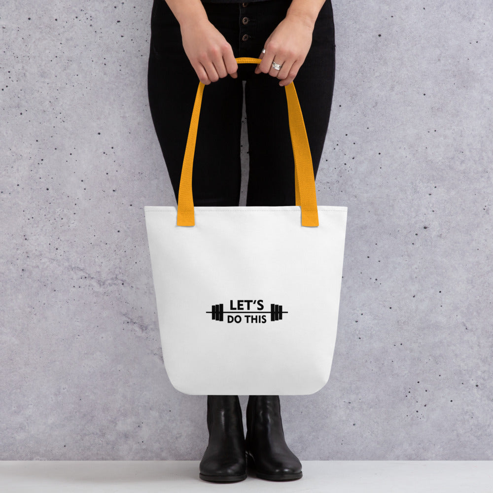 LET'S DO THIS - Tote bag