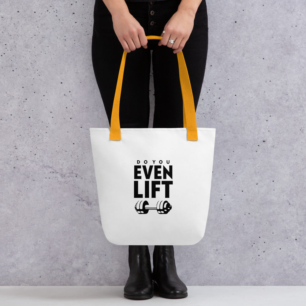 DO YOU EVEN LIFT - Tote bag