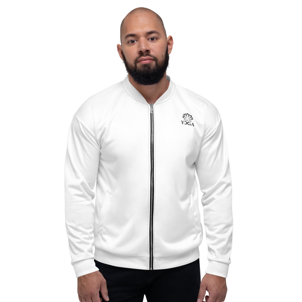 TRUST THE YOGA - Unisex Bomber Jacket