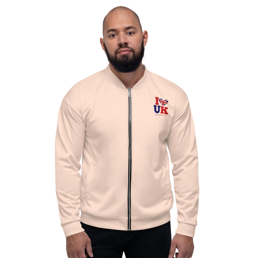 I LOVE UK - Unisex Bomber Jacket