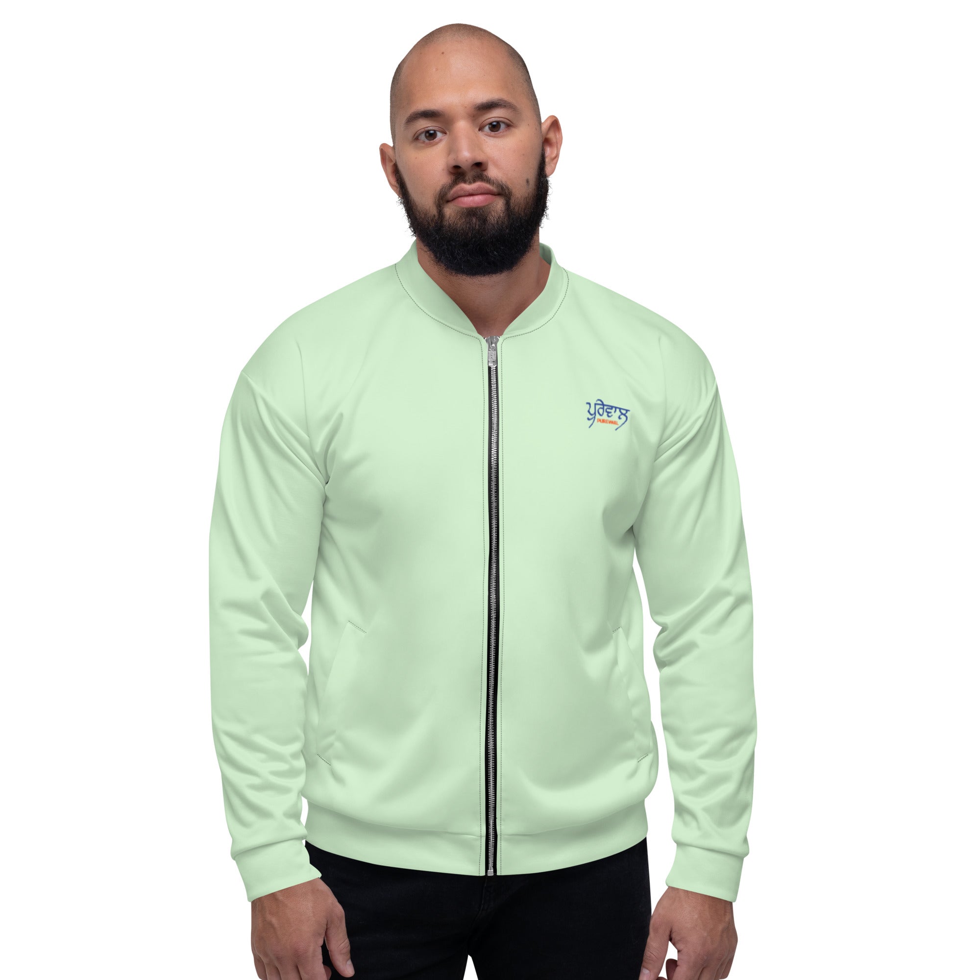 PUREWAL - Unisex Bomber Jacket