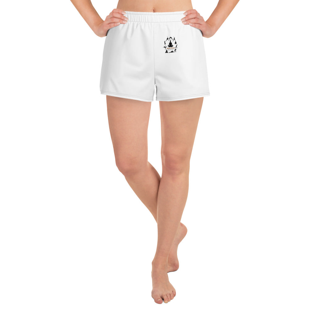 INHALE EXHALE - Women's Athletic Short Shorts