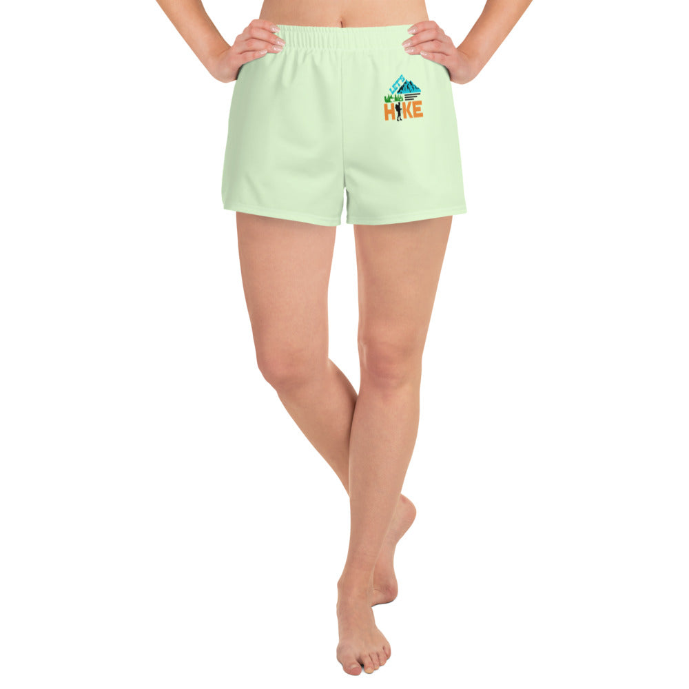 LET'S HIKE - Women's Athletic Short Shorts