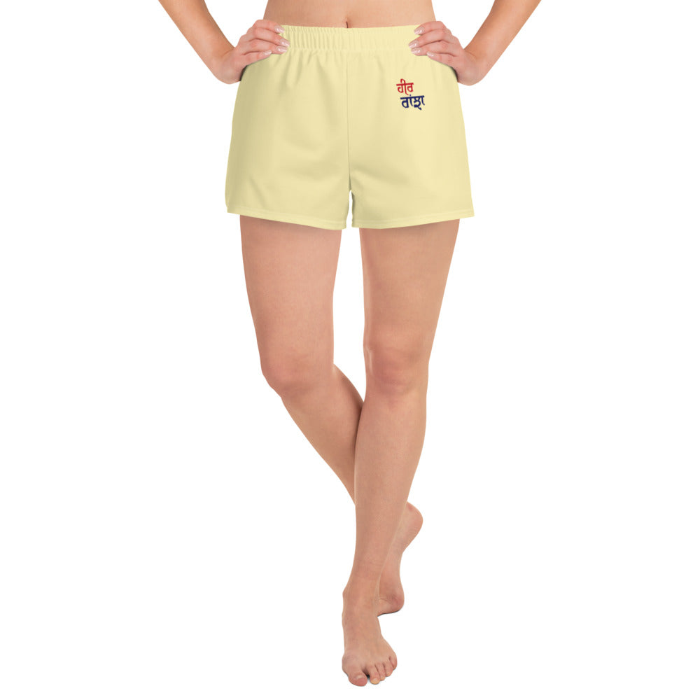 HEER RANJHA - Women's Athletic Short Shorts