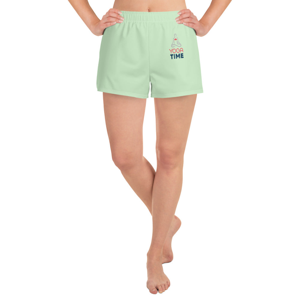 YOGA TIME - Women's Athletic Short Shorts