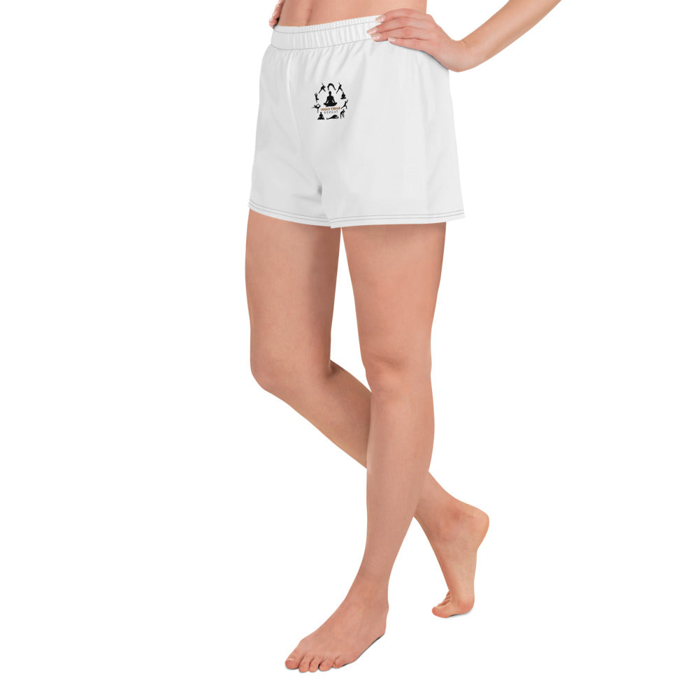 INHALE EXHALE - Women's Athletic Short Shorts