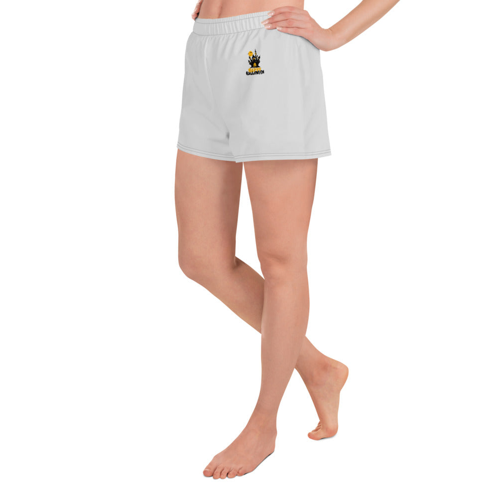 HAPPY HALLOWEEN - Women's Athletic Short Shorts