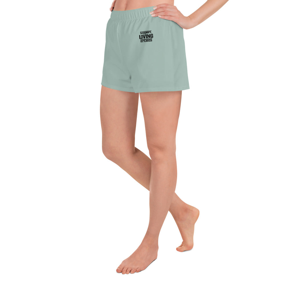 SUPPORT LIVING ARTISTS - Women's Athletic Short Shorts