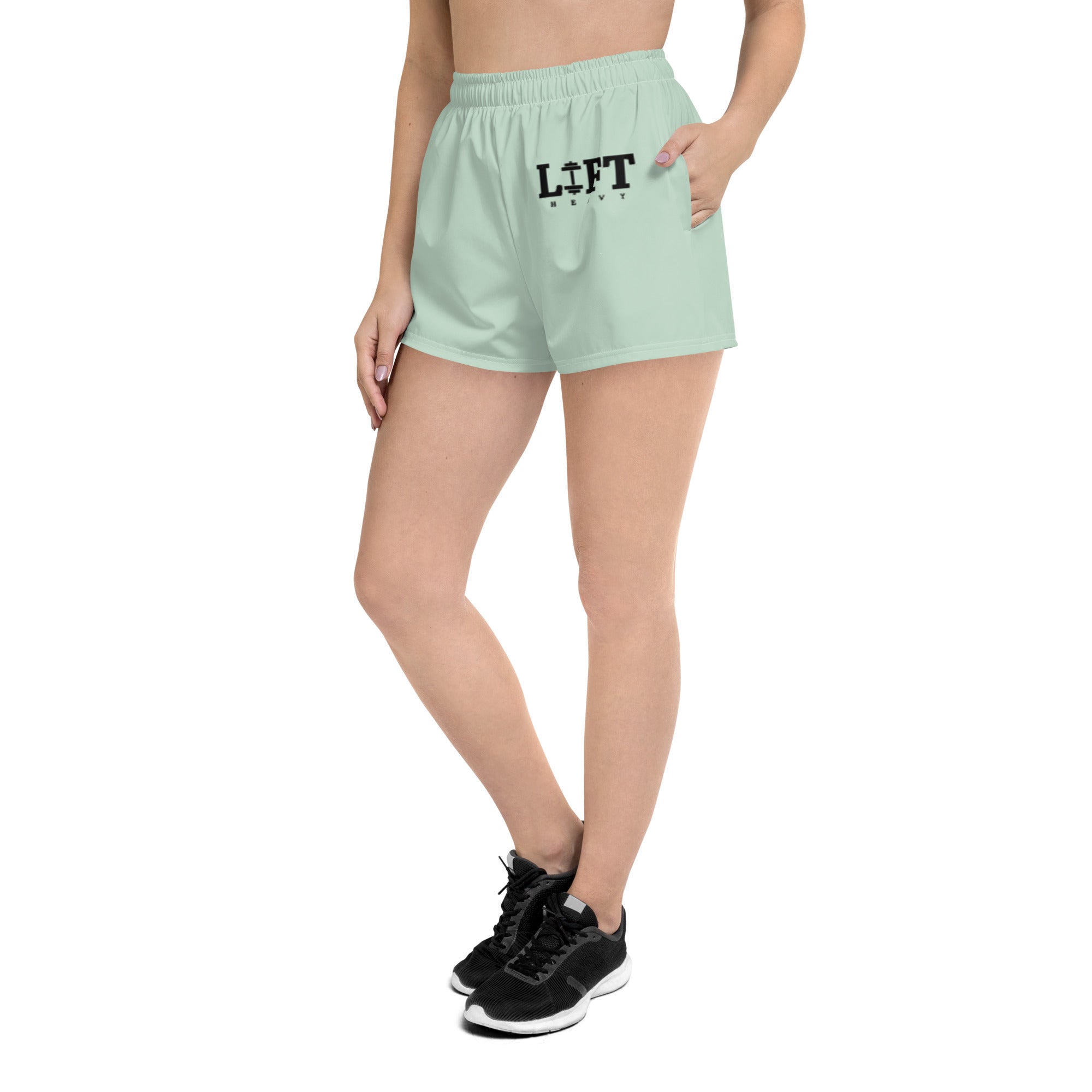 LIFT HEAVY - Women's Athletic Short Shorts