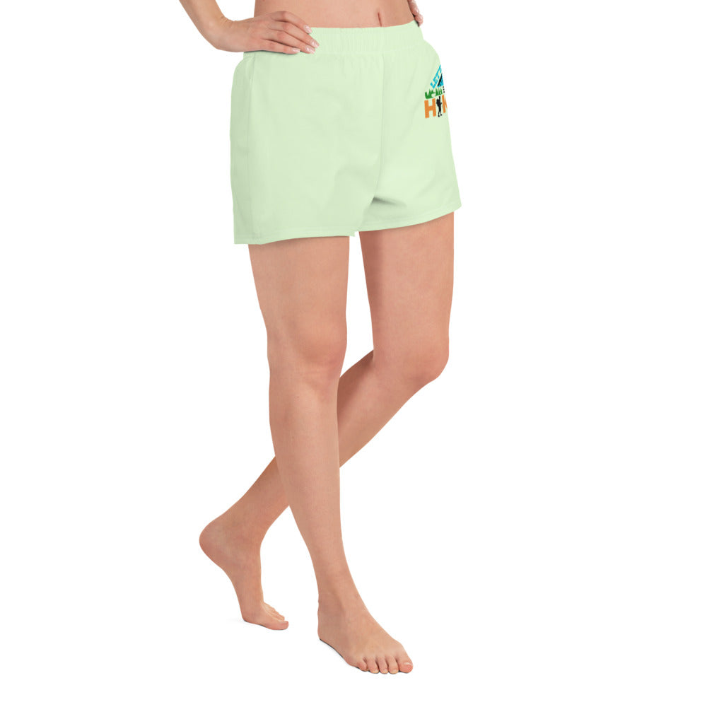 LET'S HIKE - Women's Athletic Short Shorts