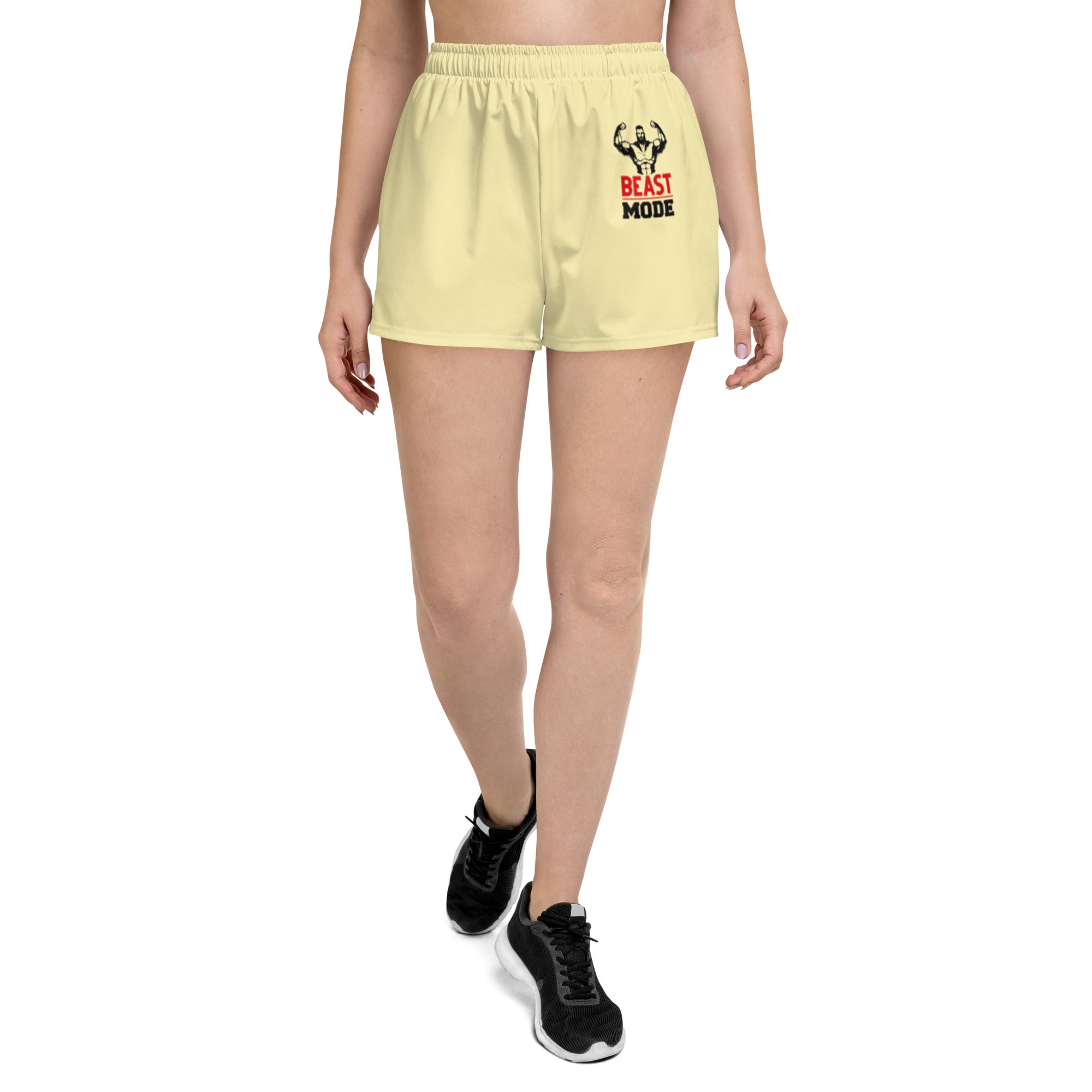 BEAST MODE - Women’s Recycled Athletic Shorts