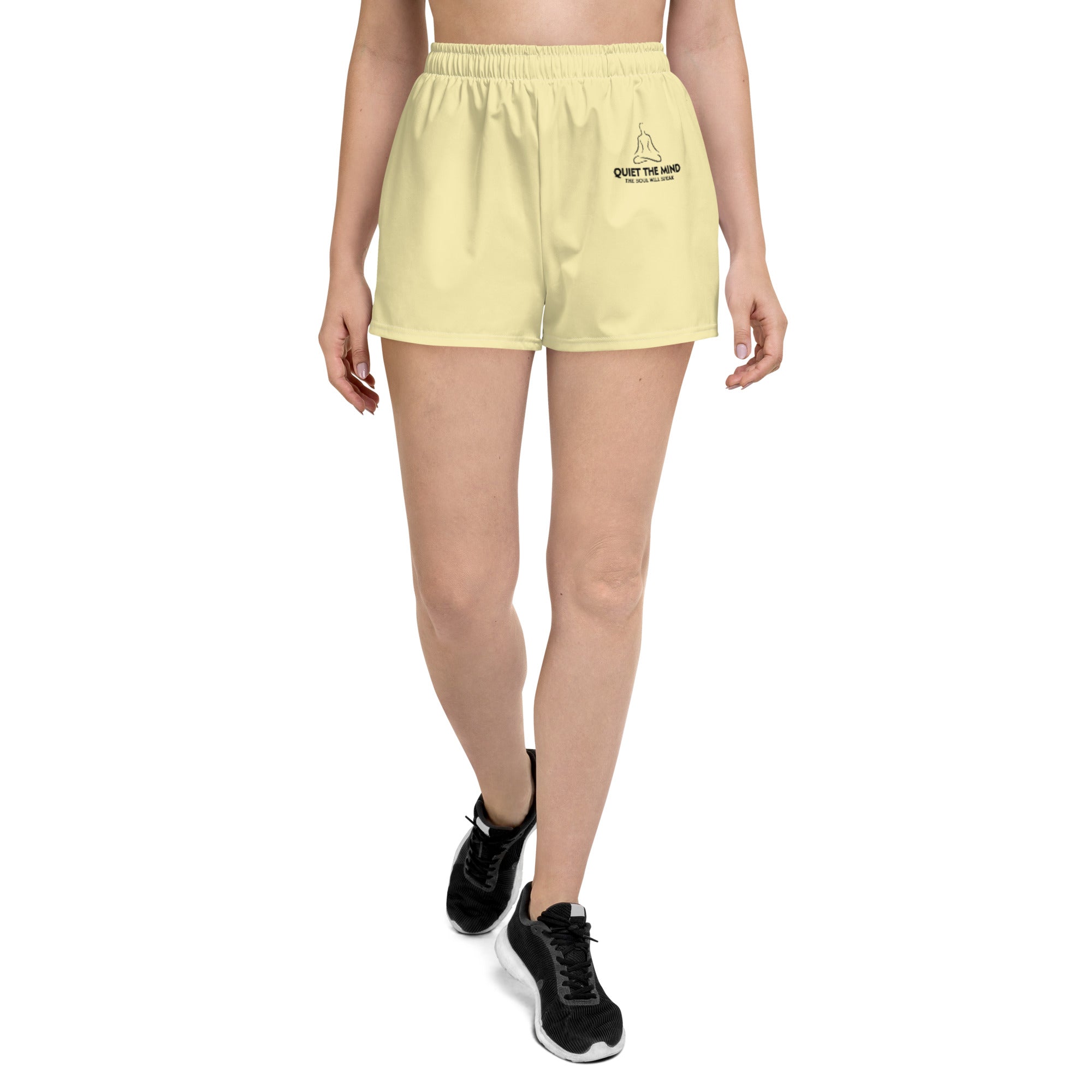 QUIET THE MIND - Women’s Recycled Athletic Shorts