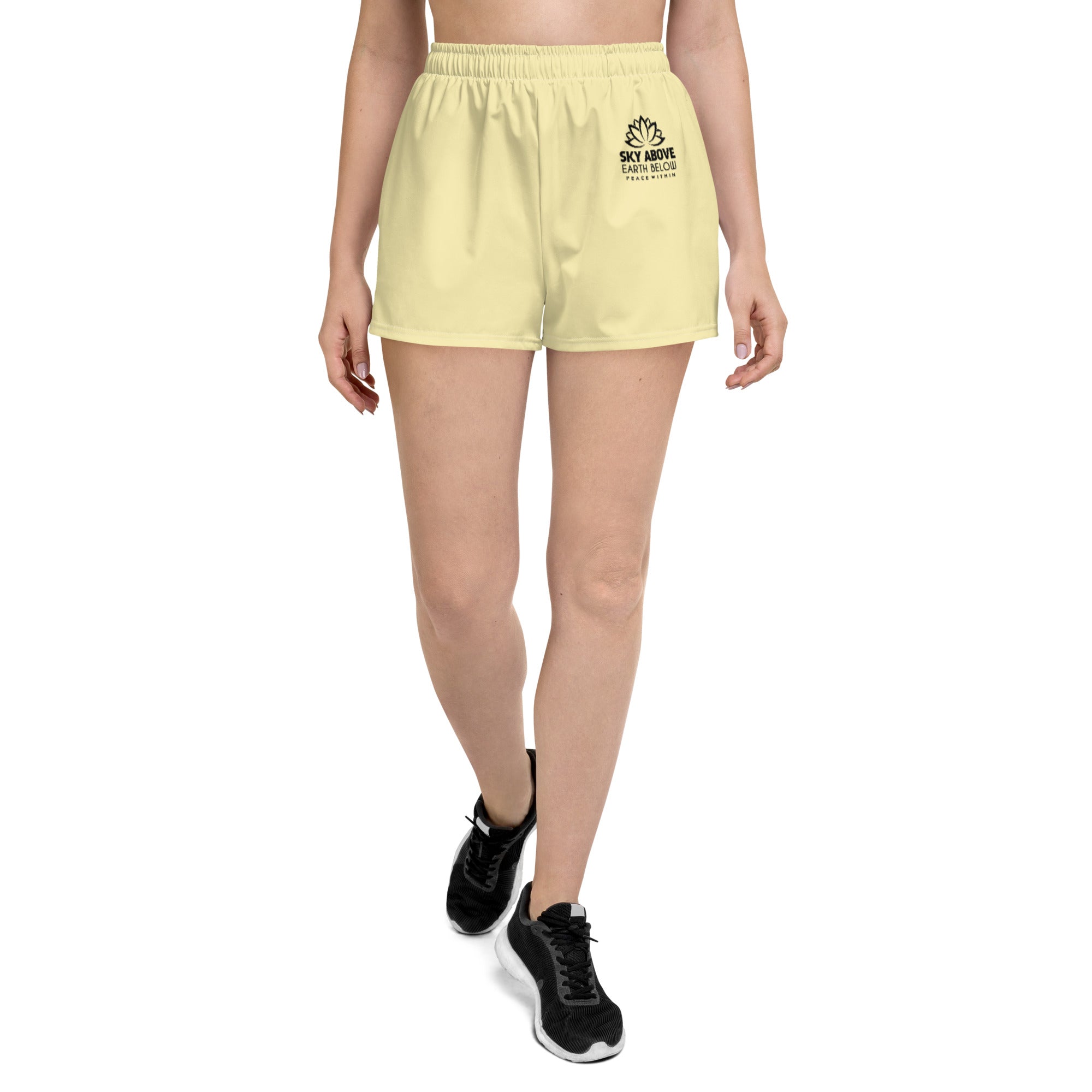 SKY ABOVE EARTH BELOW - Women’s Recycled Athletic Shorts