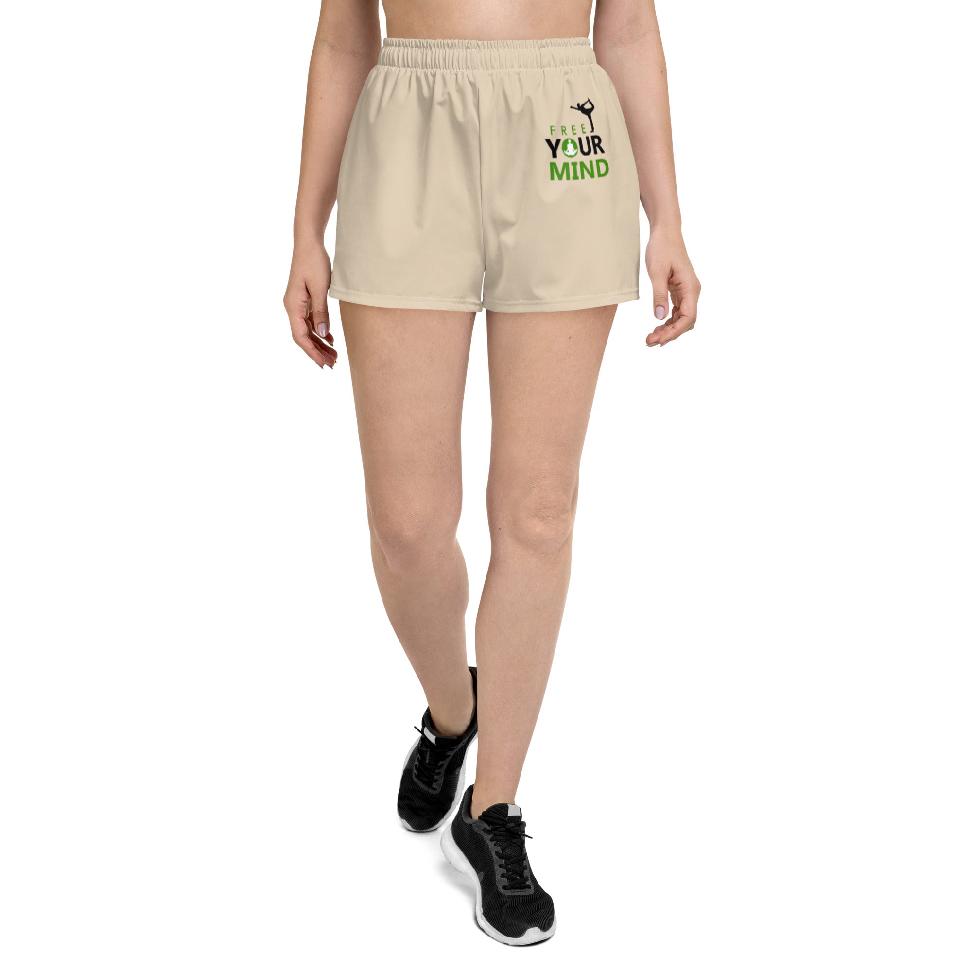 FREE YOUR MIND - Women’s Recycled Athletic Shorts