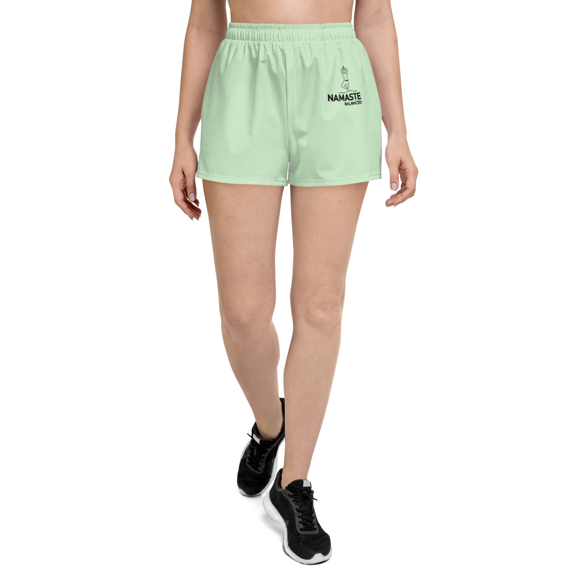 NAMASTE BALANCED - Women’s Recycled Athletic Shorts