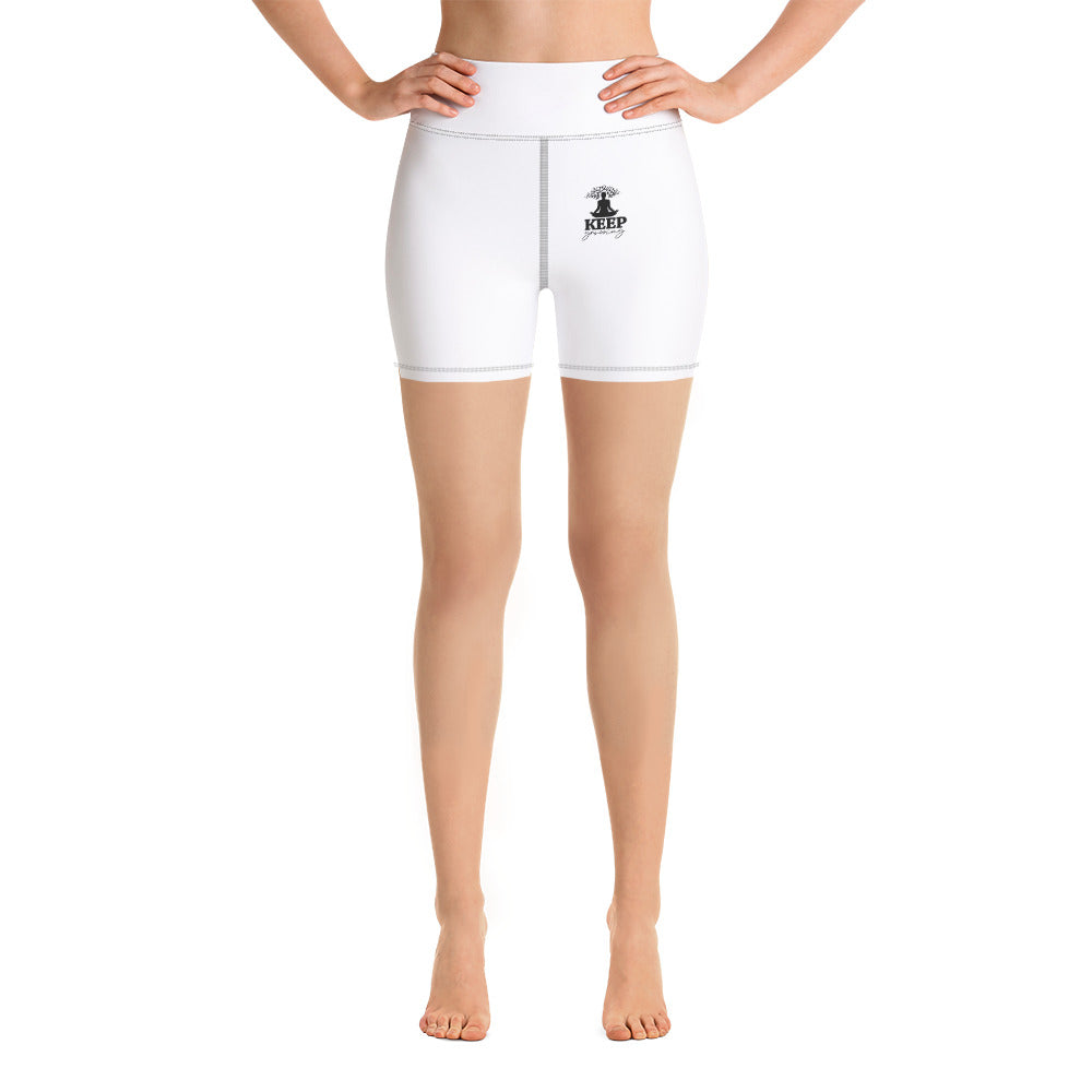 KEEP GROWING - Yoga Shorts
